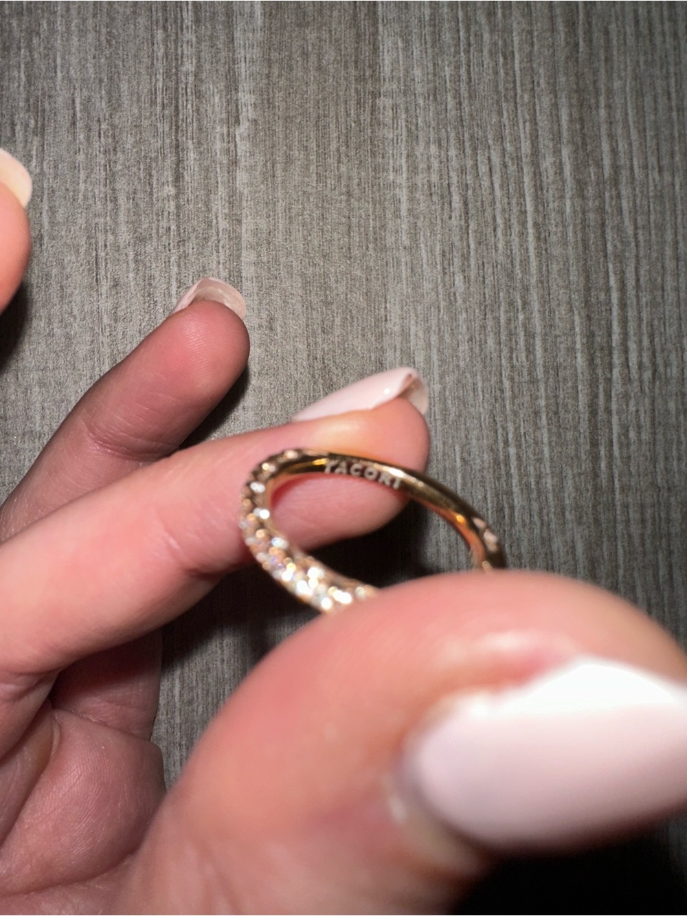 Tacori Rose Gold Diamond Eternity Ring